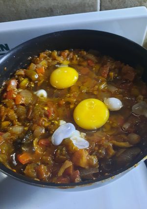 Una foto de Berenjena - Shaksuka - ingrediente noble