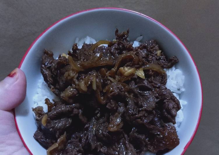 Beef teriyaki ala ibun