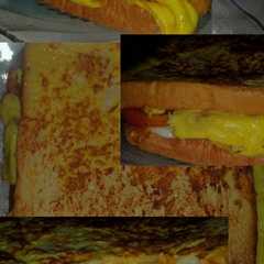 รูปของ Chicken bread toast murah mudah