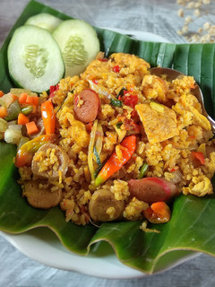 Foto resep Nasi Goreng Kari Pedas