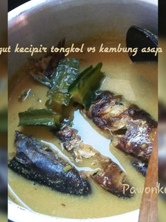 Foto resep Mangut Kecipir tongkol vs kembung asap