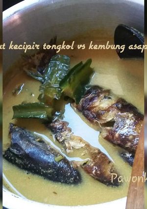 Foto resep Mangut Kecipir tongkol vs kembung asap