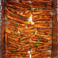 A picture of Baked Sweet Potatoes.