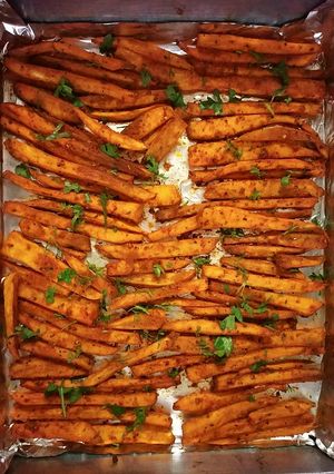 A picture of Baked Sweet Potatoes.