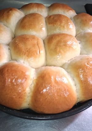 Una foto de Pan casero ideal para hacer hamburguesas 🙂