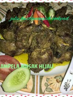 Foto resep Hati Ampela masak hijau