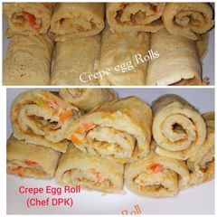 A picture of Crepe Egg Roll.