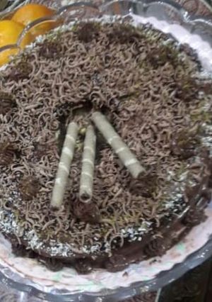 عکسی از دستور کیک شکلاتی