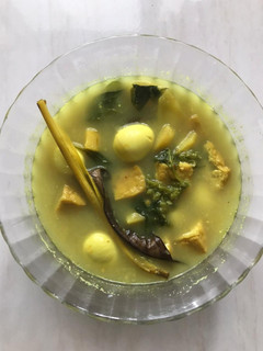 Foto resep Opor Telur Puyuh Bayam