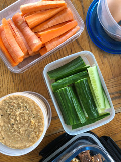 A picture of Hemp + Sundried Tomato Hummus.