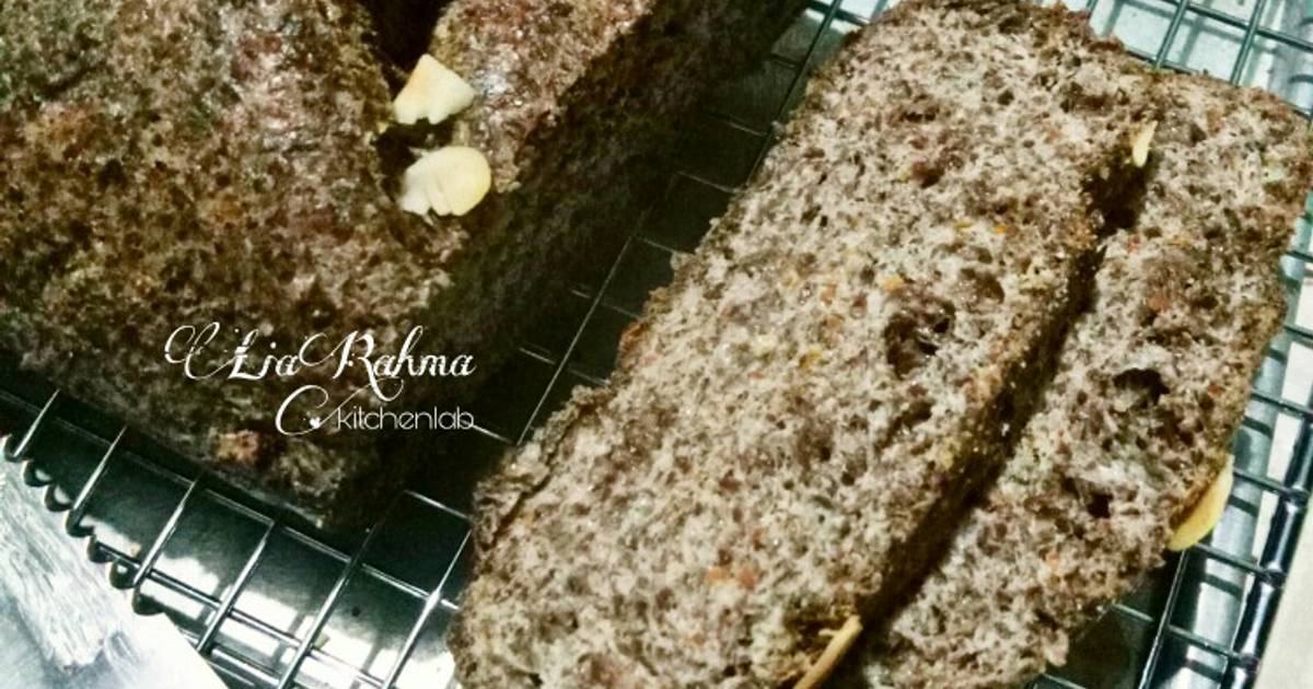 Resep Roti Flaxseed (biji rami) Keto Bread oleh Lia Rahma Cookpad