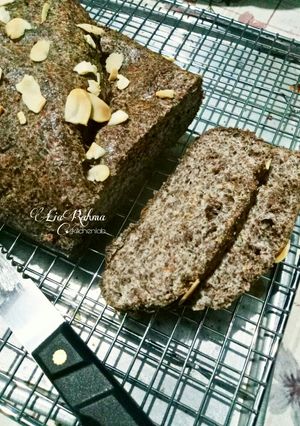 Foto resep Roti Flaxseed (biji rami) #Keto Bread