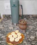 Pancake sin azúcar y sin tacc