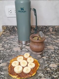 Una foto de Pancake sin azúcar y sin tacc