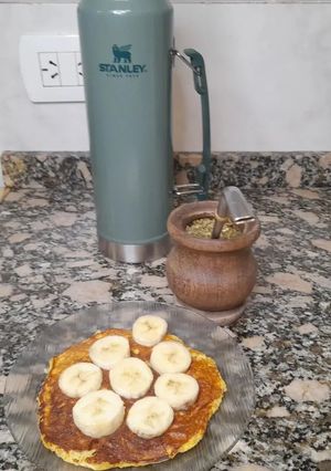 Una foto de Pancake sin azúcar y sin tacc