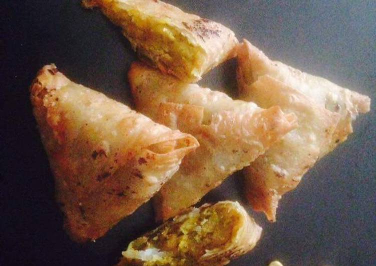 Easiest Way to Prepare Homemade Moong daal mini samosa