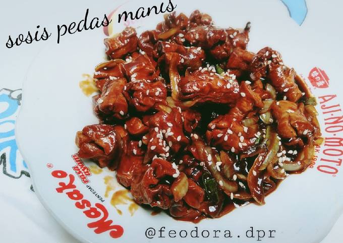 Resep Sosis Pedas Manis Oleh Feodora Dpr Cookpad