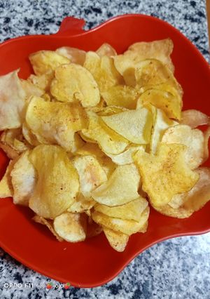 صورة لوصفة بطاطس شيبسي مقرمشه ولذيذه 😋👩‍🍳