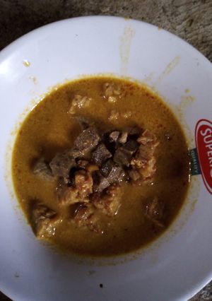 Foto resep Hati sapi masak santan