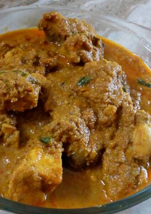 A picture of Chicken chettinad.
