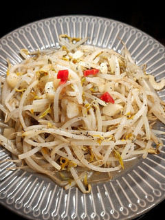 黑胡椒炒豆芽菜(鐵板燒風味) 的食譜成品照片