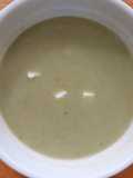 Sopa de brócoli y coliflor