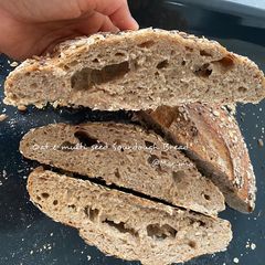 A picture of Oat & multi seed Sourdough Bread.