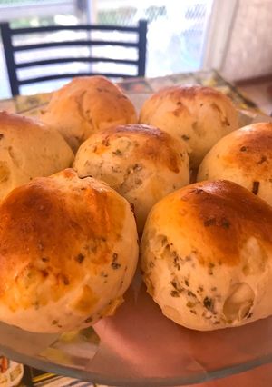 Una foto de Pan de cebolla y orégano