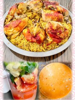 صورة لوصفة مندي الدجاج