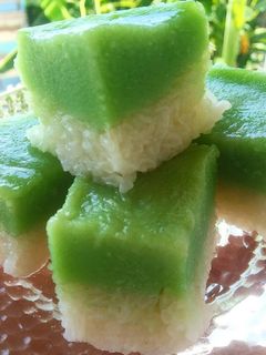 Foto resep Kue talam / serimuka pandan ketan