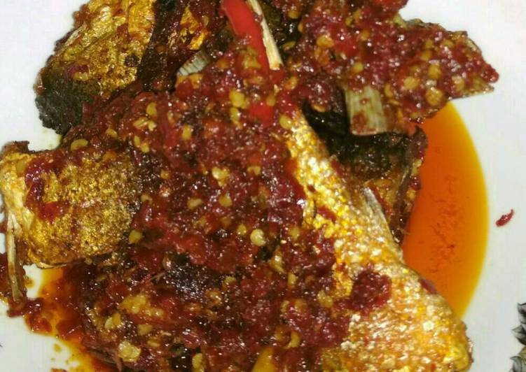 Balado ikan bandeng