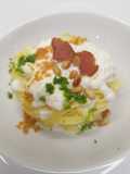 Tagliatelle stracciatella e bottarga