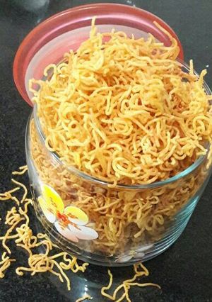 A picture of Aloo Bhujiya /Potato sev.