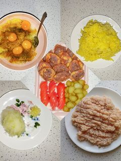 عکسی از دستور کتلت مرغ