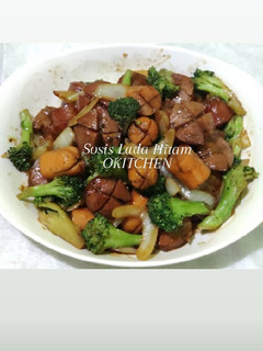 Foto resep Sosis Lada Hitam