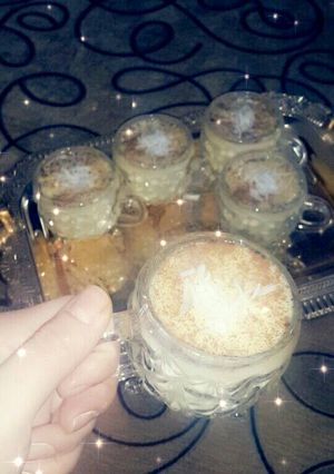 صورة لوصفة سحلب بالكستر ولا اطيب💗