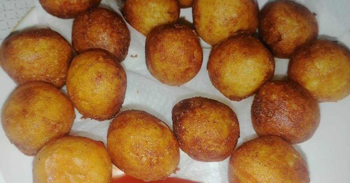 Potato cheese ball Recipe by SA_ Kitchen Cookpad