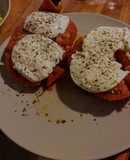 Tomàquet Rosa amb Mozzarella