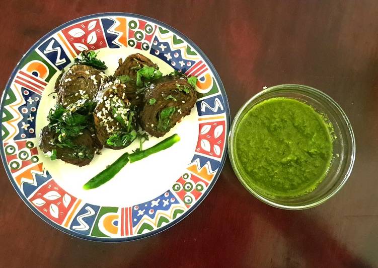 Easiest Way to Make Ultimate Patra with Green Chutney