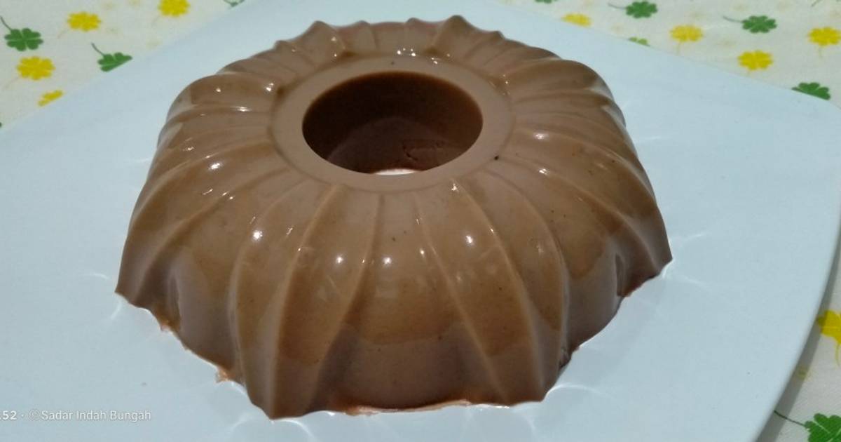 Resep Puding Coklat Roti Tawar Oleh Sadar Indah Bungah Cookpad