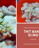 Thịt rang gừng #cơm_cùng_gia_đình