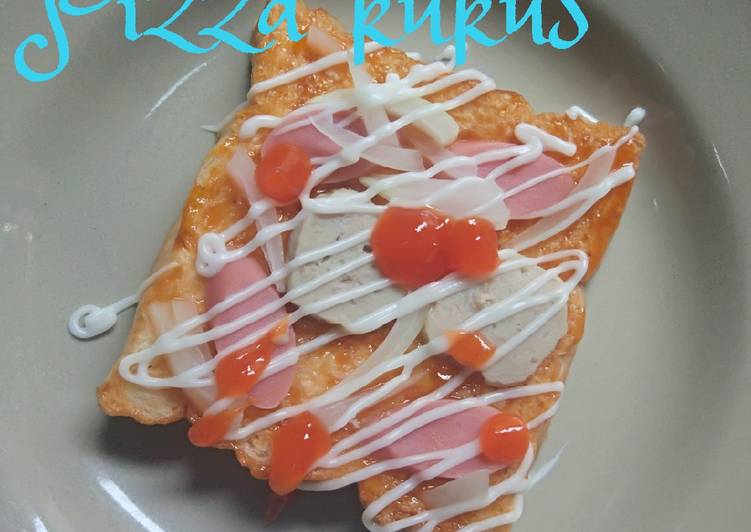 Bahan-bahan Pizza kukus roti tawar yang enak Untuk Jualan