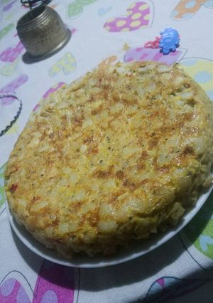 Una foto de Tortilla de papa al horno