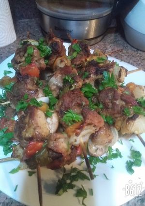 صورة لوصفة شيش طاووق