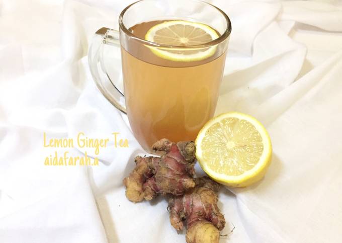 Langkah Mudah untuk Membuat Lemon Ginger Tea Anti Gagal