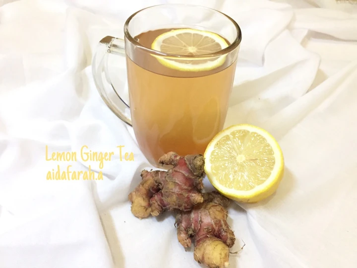 Cara Gampang Membikin Resep Lemon Ginger Tea yang Uenak Anti Ribet, Menggugah Selera