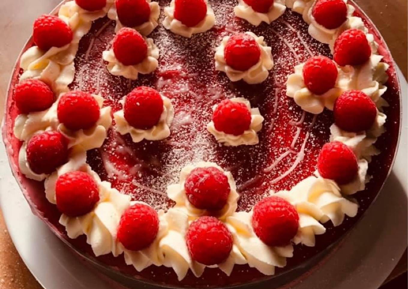 Biscuit aux framboises