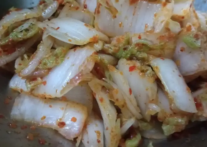 Ala kimchi bon cabe kaldu jamur