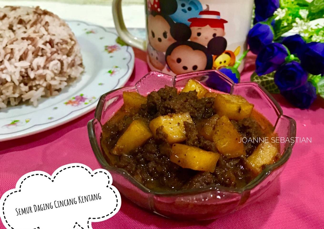 Semur Daging Cincang Kentang