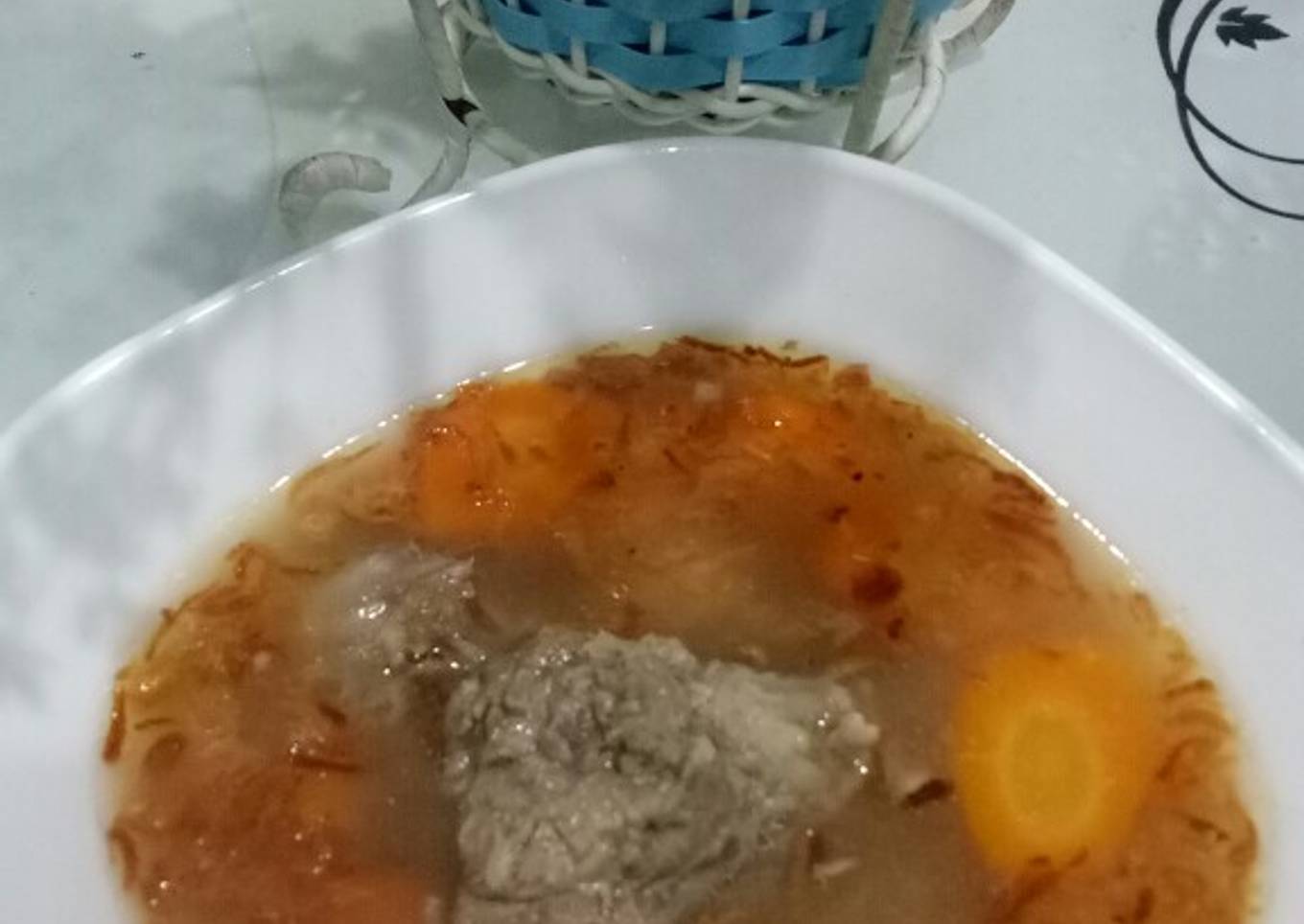 Sop buntut praktis enak